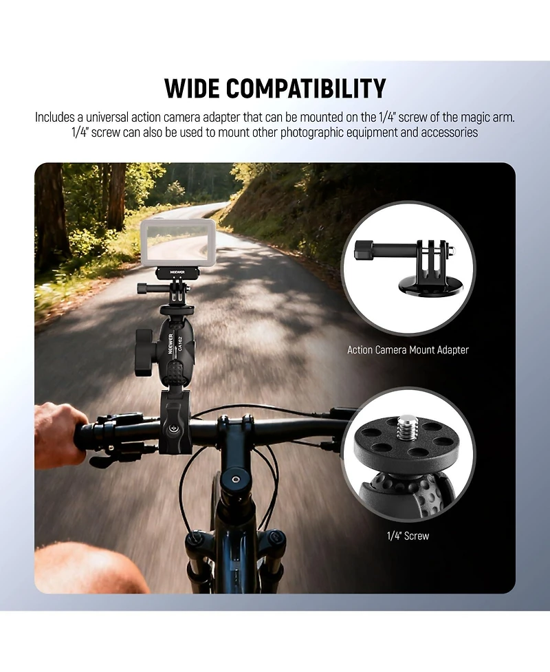 Neewer CA162 Camera Mounting Accessory for select Dji Osmo Action models