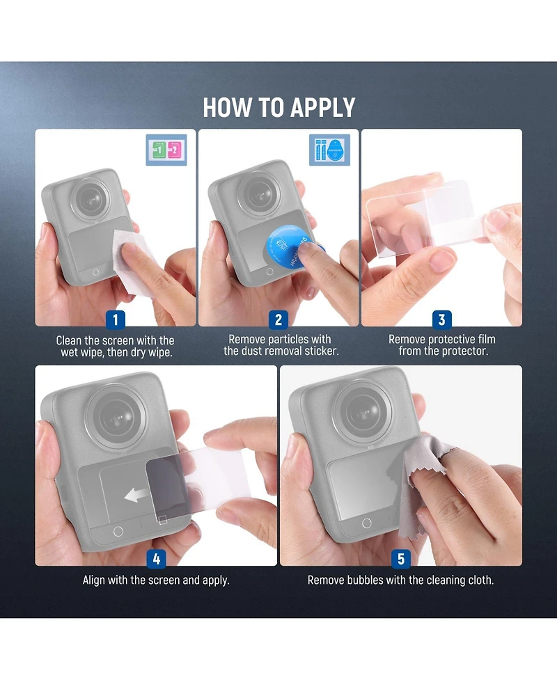 Neewer CA167 Camera and Photo Accessory for Dji Osmo 360