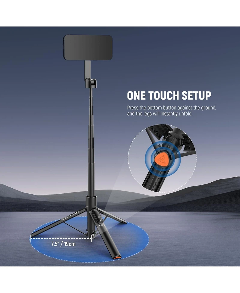 Neewer PA989 Camera Tripod for select iPhone and Android mobile devices