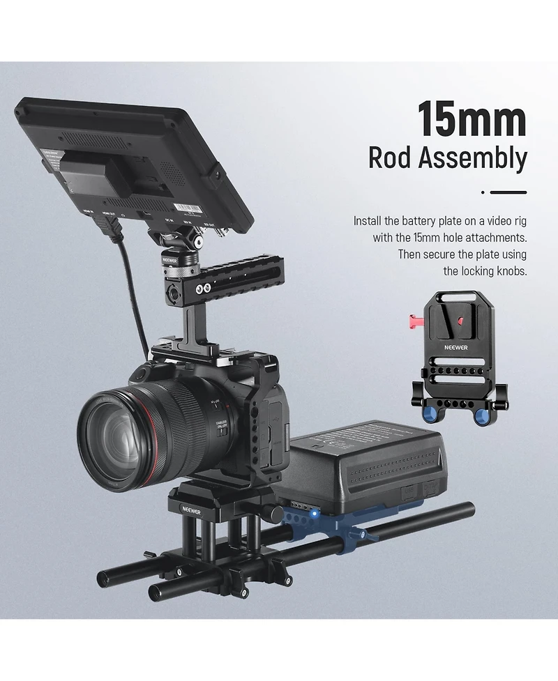 Neewer ST43 Camera Mounting Accessory for SmallRig