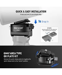 Neewer GM47 Camera Tripod for Dji Ronin Rs 4 Pro Rs 3 Rs