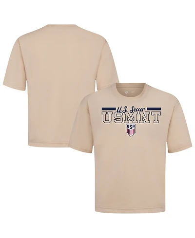 LevelWear Men's Khaki Usmnt Vanguard Luxe Signature T-Shirt