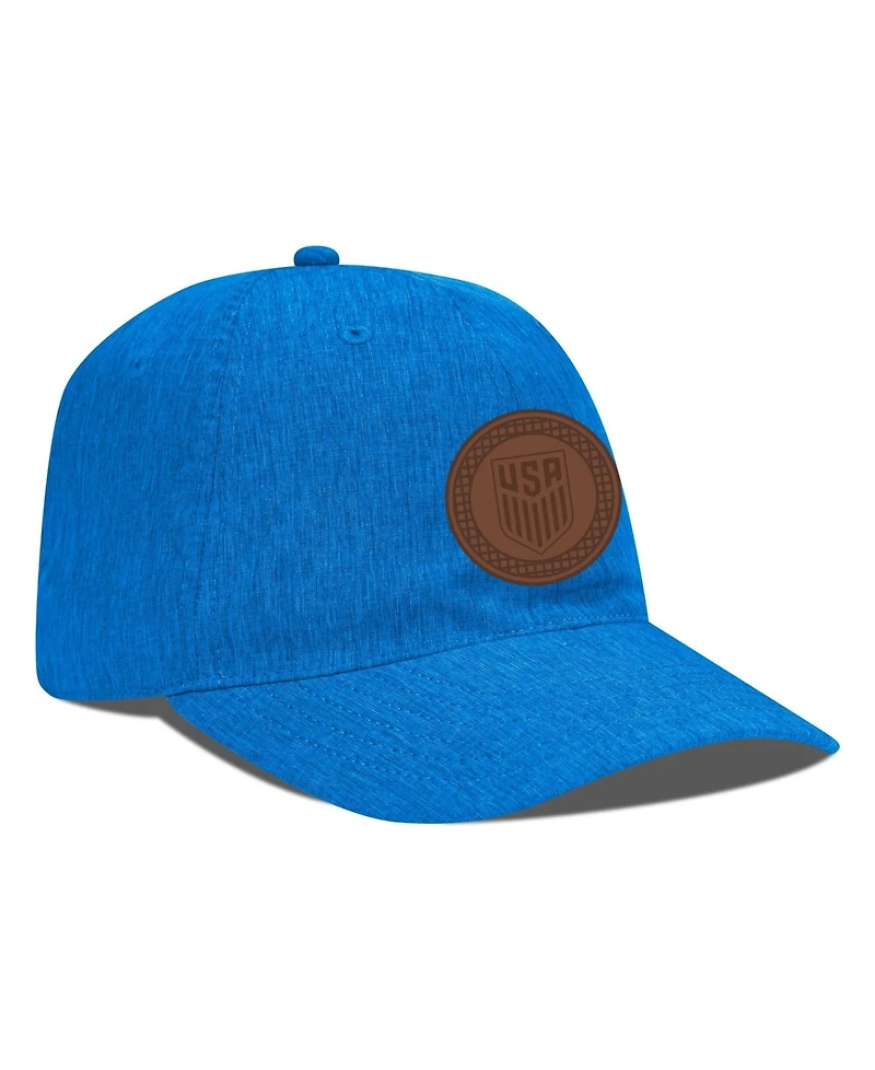 LevelWear Men's Heather Royal Usmnt Idol Periscope Stretch-Snap Adjustable Hat