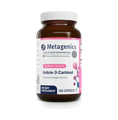 Metagenics Meta Indole-3-Carbinol Supplement - Supports Estrogen Hormone Balance, Antioxidant and Liver Health - Non-gmo, Gluten-Free