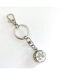 InvisaWear Silver Unisex Keychain