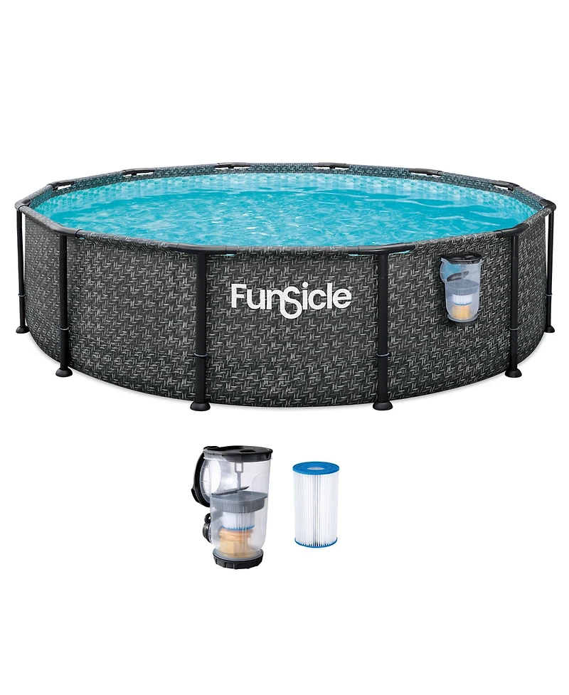 Funsicle 12' x 36" Oasis Designer Round Above Ground Pool