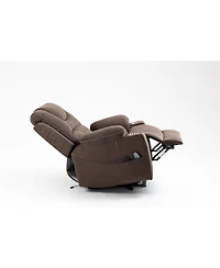Clihome Lounge chair lift chair relax sofa chair sitting room furniture sitting room power supply elderly electric lounge chair
