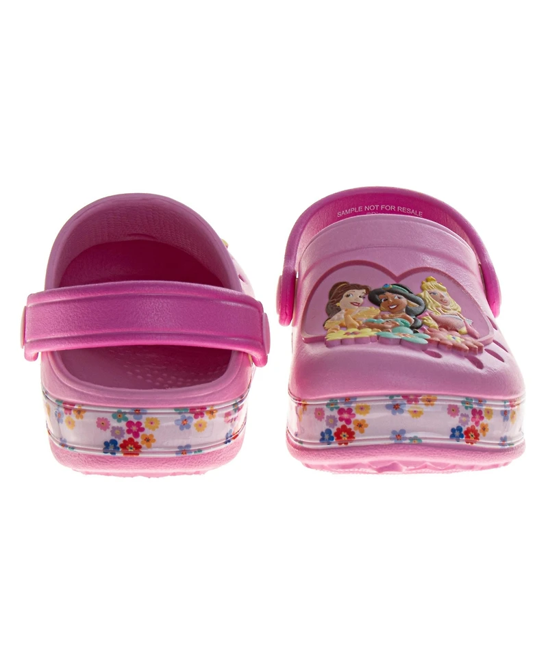 Disney Toddler Princess Girls Shoes 5-12 Eva Clogs, Water Kids Pool Shoes, Slip On