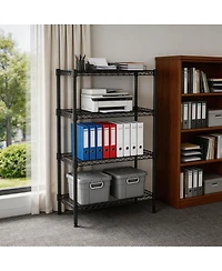Streamdale Furniture 4-Tier Adjustable Heavy-Duty Metal Storage Rack