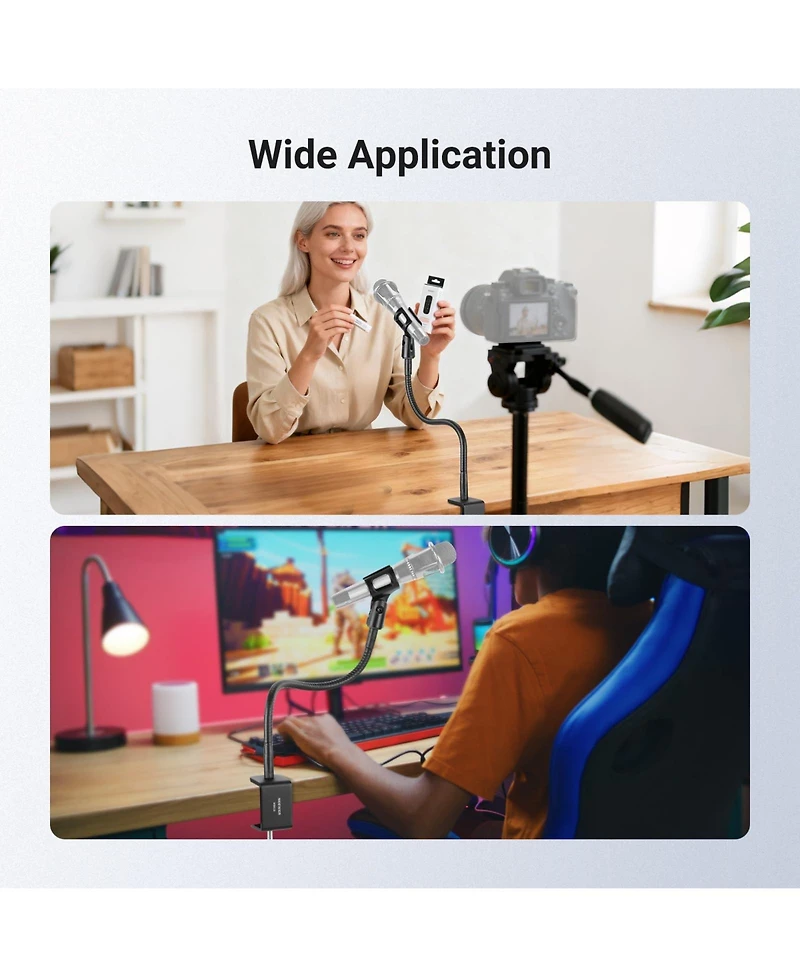 Neewer MS016 Microphone for Blue Yeti Snowball HyperX QuadCast SoloCast Shure