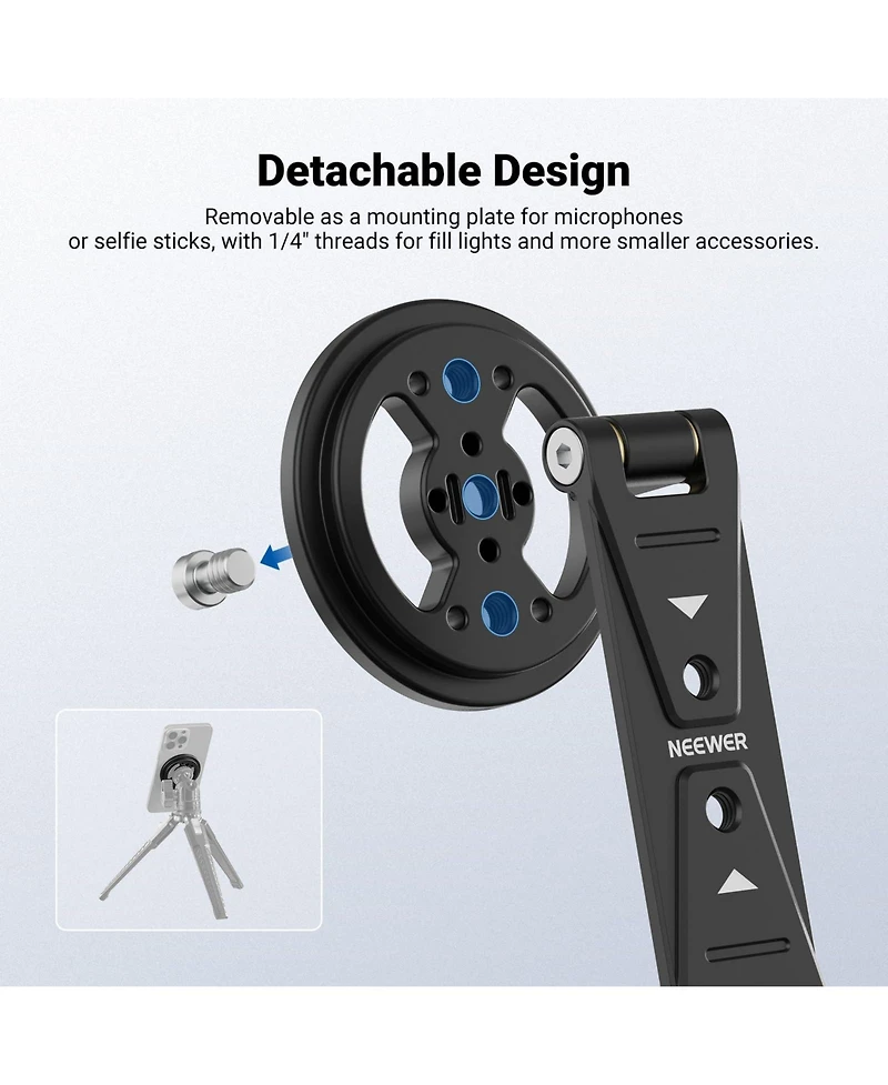 Neewer DS031 Camera Tripod for select iPhone and Android mobile devices