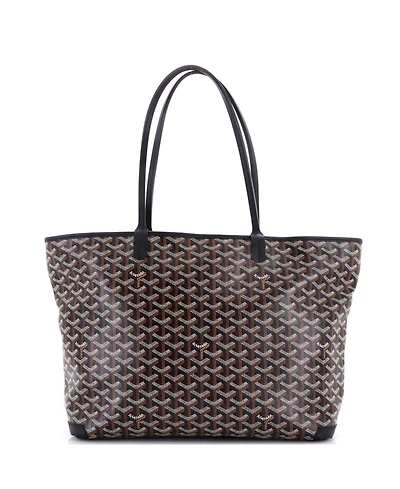 Pre-Owned Goyard Mm Artois Tote Coated Canvas