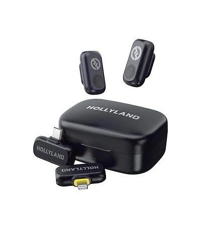 Hollyland Lark A1 2.4GHz 2-Person Wireless Combo Lavalier Microphone System