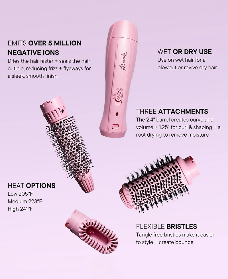 Mermade Interchangeable Blow Dry Brush