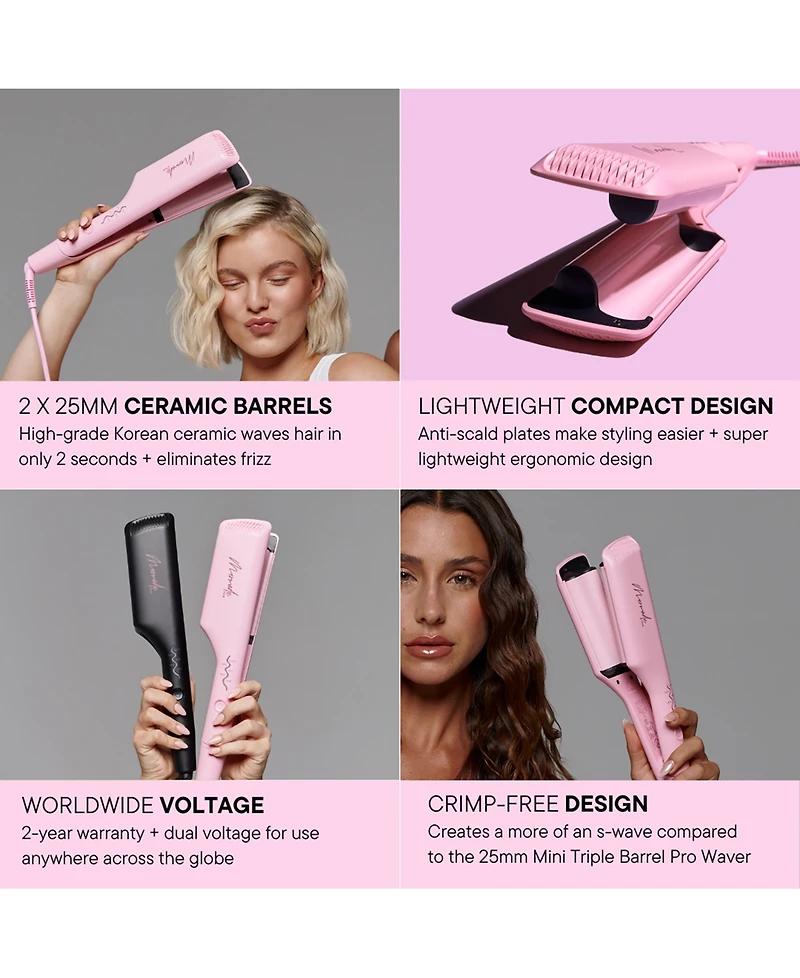 Mermade Double Barrel Hair Waver