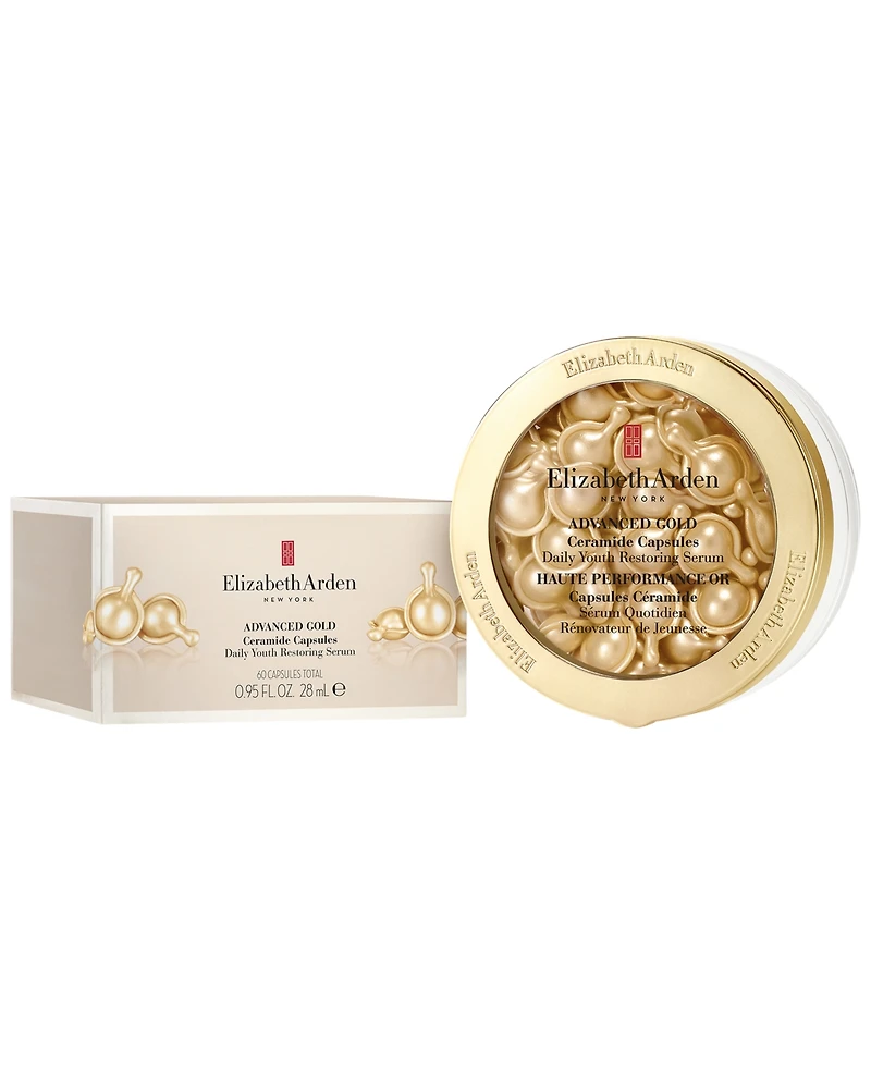Elizabeth Arden -Piece Advanced Gold Ceramide Daily Youth Restoring Serum Capsules