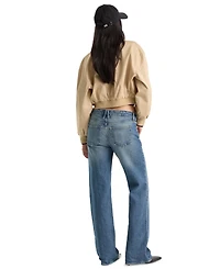 Good American Women's Vintage Low-Rise Bootcut Jeans