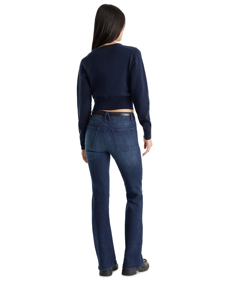 Good American Women's Classic Bootcut Jeans