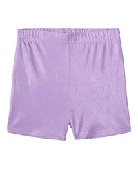 Frozen Queen Elsa Girls 5-8 Gymnastics Leotard and Shorts Set