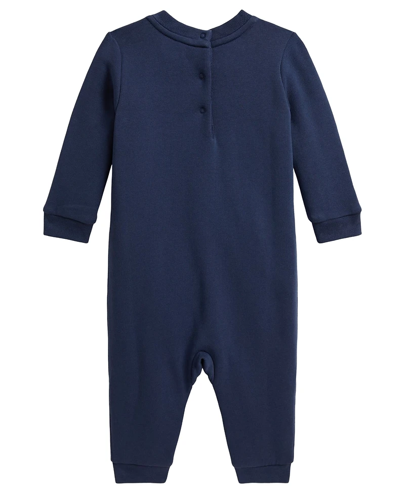 Polo Ralph Lauren Baby Boys' Bear Fleece Coverall