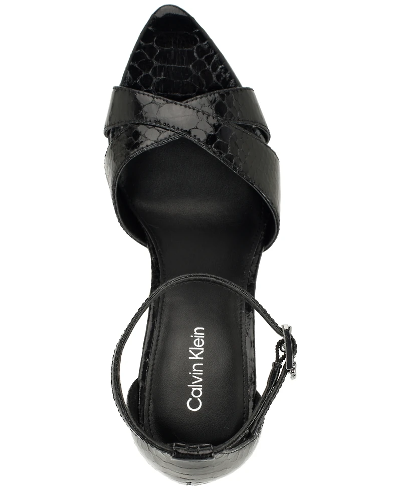 Calvin Klein Women's Darcia High Stiletto Dress Sandals