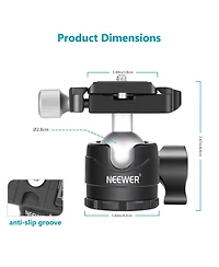 Neewer Camera Tripod with 6.6LB, 5kg