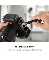 Neewer UA048B Camera Tripod with 10 in for SmallRig Camera Cage Rig Tripod Qr Plate