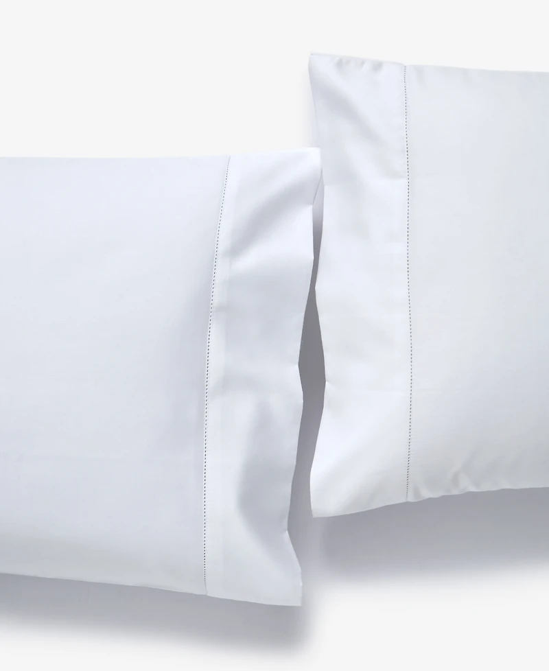 Charter Club Solid 550 Thread Count 100% Cotton Pillowcase Pair, King, Exclusively at Macy's