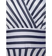 Lascana Women's Sleeveless Wrap Look Dress