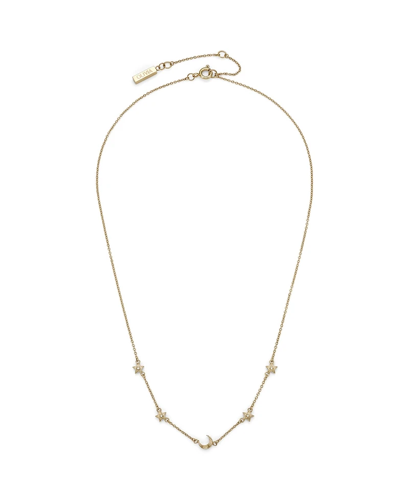 Olivia Burton Women's Celestial Chain Gold-Tone Stainless Steel Necklace