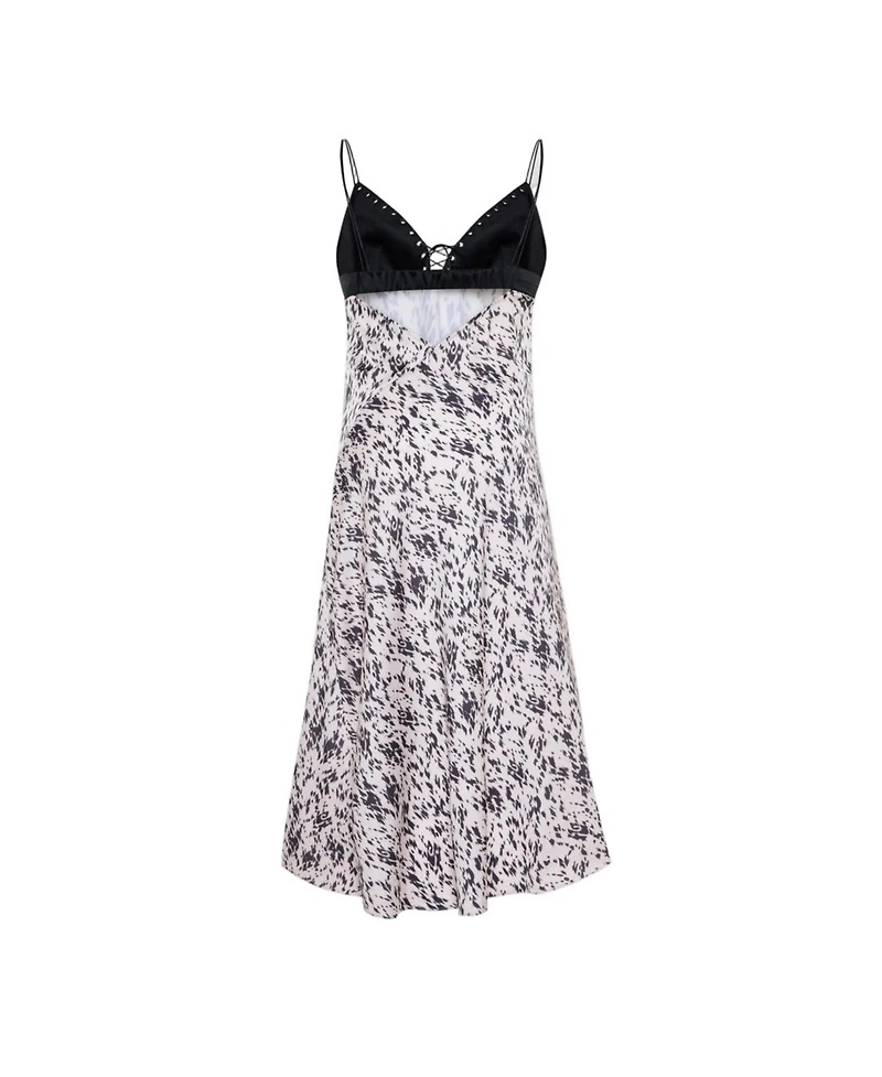Pcfg Women's The Party Edit Asymmetric Satin Dress