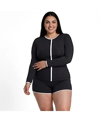 Calypsa Plus Full Zip Peyton Two-Toned Collection