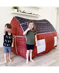 AirFort Farmer's Barn Shaped Children's Indoor Play Tent with Easy Storage