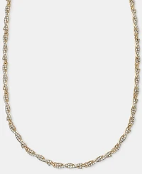 Givenchy Pave Twist Collar Necklace, 16" + 3" extender