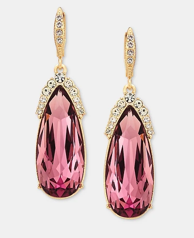 Givenchy Crystal Pear-Shape Drop Earrings