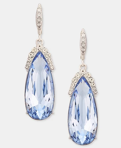 Givenchy Crystal Pear-Shape Drop Earrings