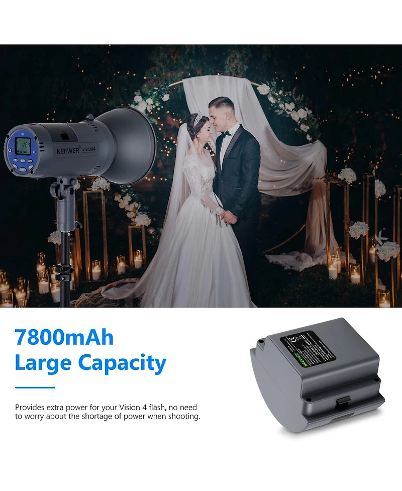Neewer Q300 Camera Battery and Charging Accessory
