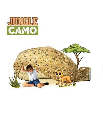 AirFort Jungle Camo Children's Indoor Play Tent with Easy Storage