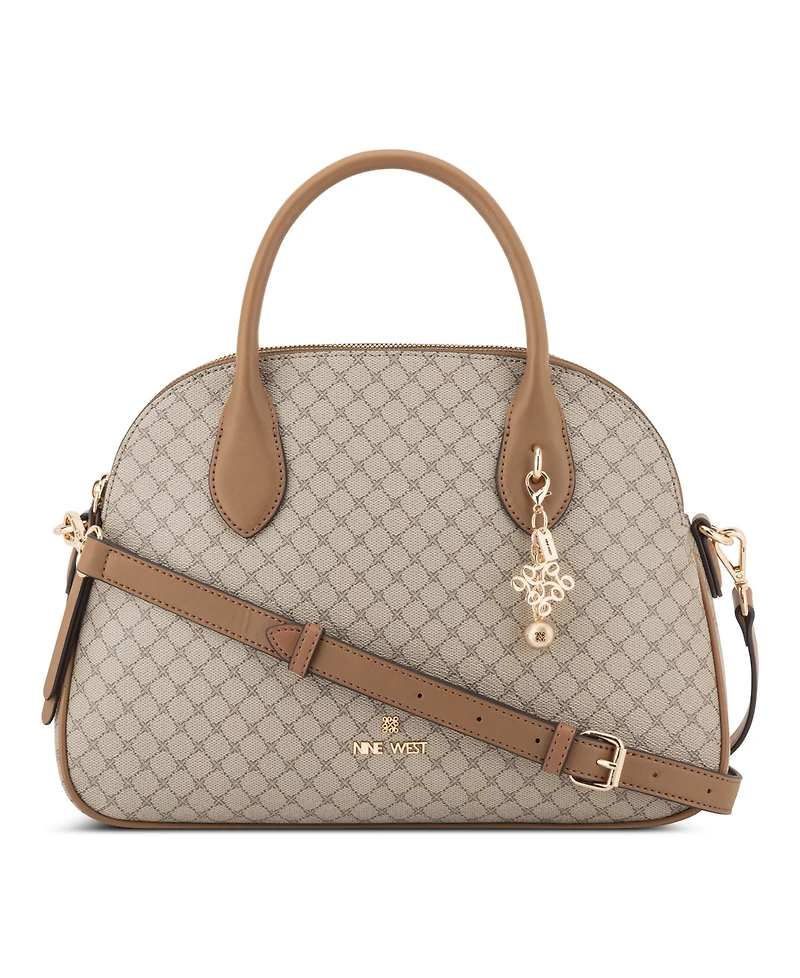 Nine West Calianna Dome Medium Satchel Handbag