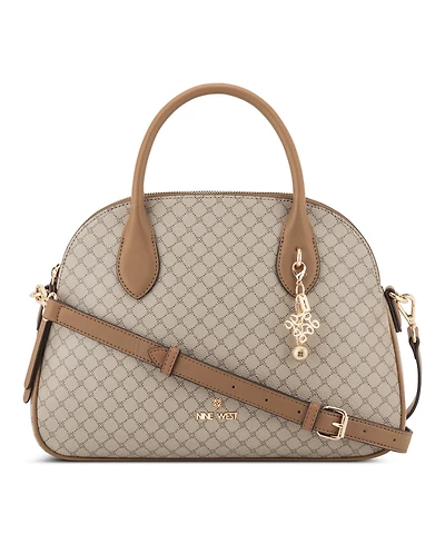 Nine West Calianna Dome Medium Satchel Handbag