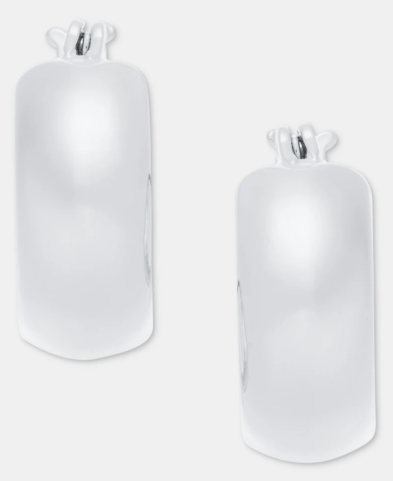 Karl Lagerfeld Paris Small Huggie Hoop Earrings, 0.54"