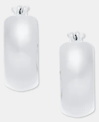 Karl Lagerfeld Paris Small Huggie Hoop Earrings, 0.54"
