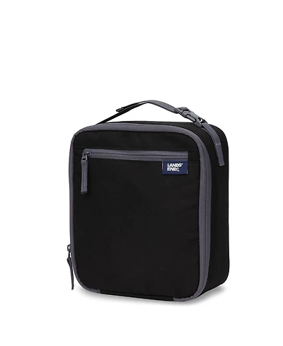 Lands' End Kids Insulated Ez Wipe Solid Lunch Box