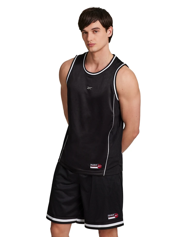 Reebok Men's Elastic Waistband Mesh Shorts
