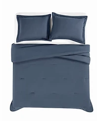 Brooklyn Loom Essential Cotton -Piece Comforter Set