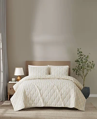 Brooklyn Loom Levi Stripe 3-Piece Quilt Set