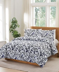 Brooklyn Loom Ava Floral 3-Piece Comforter Set, King