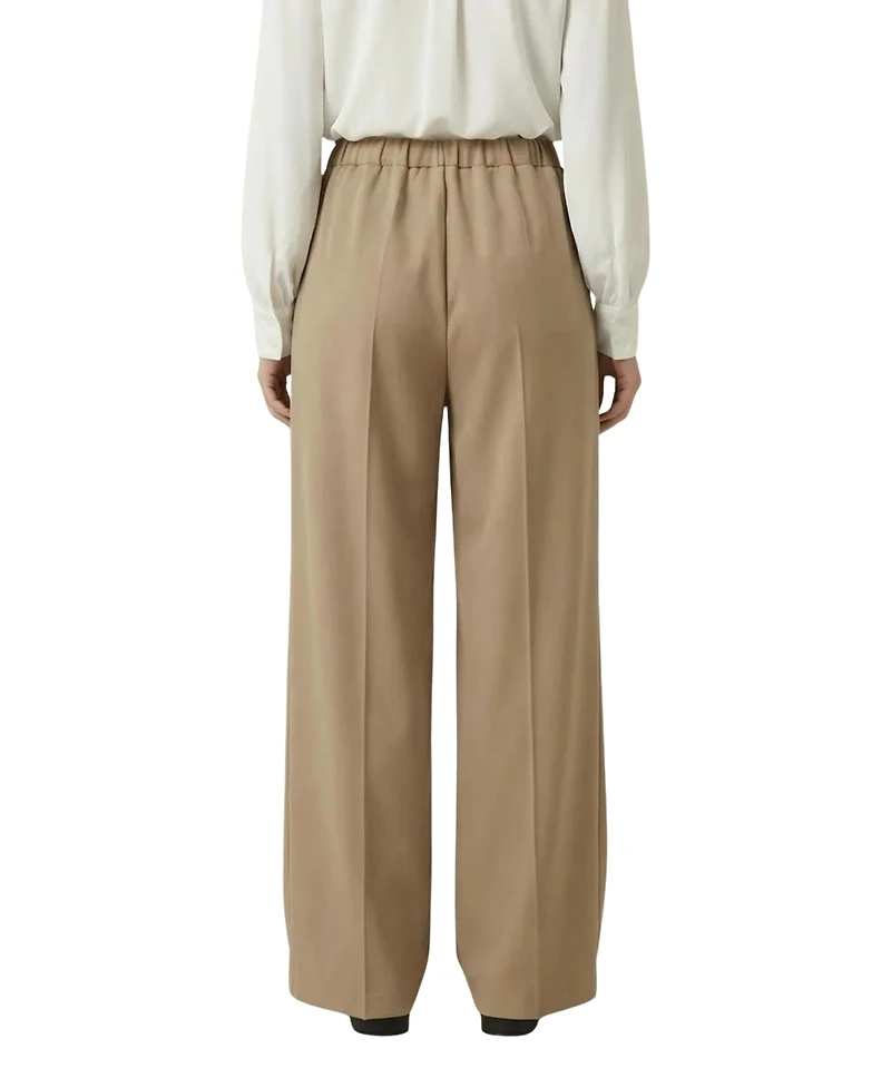 Modenaire Women's Wide-Leg Drawstring-Waist Pants