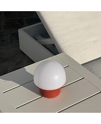 Portobello 6.6' Indoor/Outdoor Usb-c Rechargeable Portable Led Table Lamp with 3-Way Dimmer