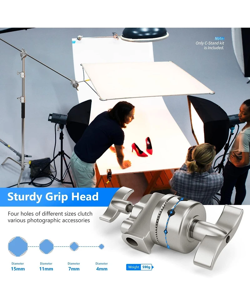 Neewer Photography Light Stand with 10.5ft, 320cm, 4.2ft
